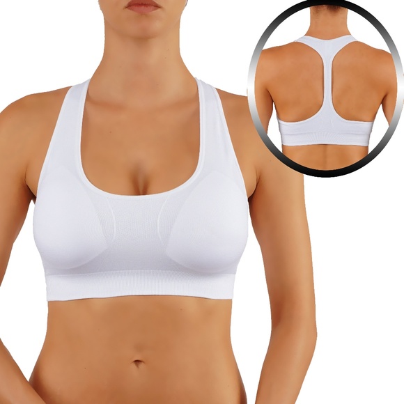 Tops - Sports Bra with T-back removable pads 1004